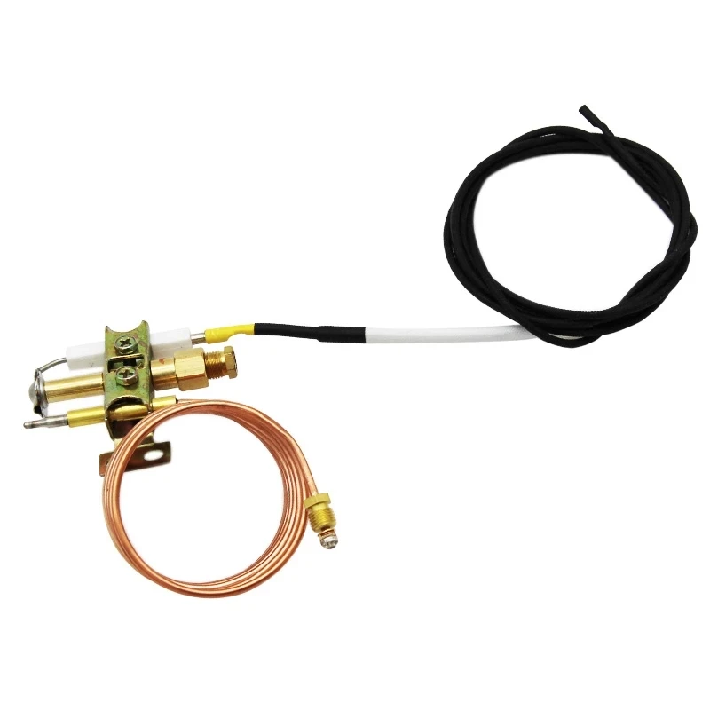 Propane Gas Heater Fire Pit Replacement Parts ODS Pilot Burner With Ignition Wire 900mm And 1500mm Thermocouple M9X1 Thread