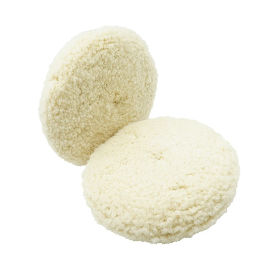 

8 Inch Double Side Wool Polishing Pad Buffing Pad For Car Polisher Polishing Paint Grinding Waxing