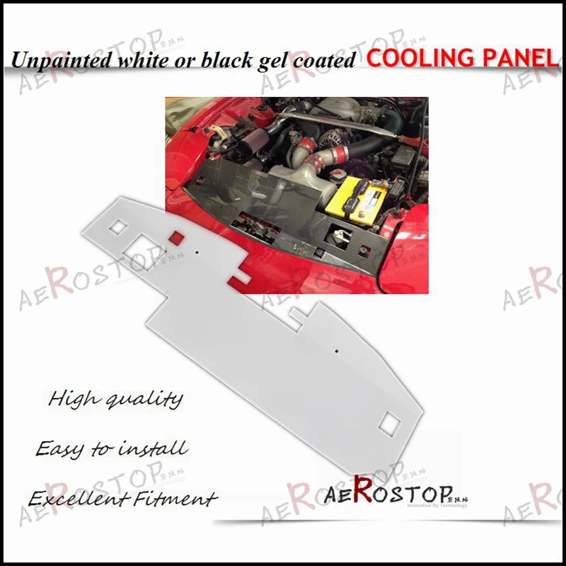 

FIBER GLASS FRP ARS STYLE RADIATOR COOLING PANEL FOR 92-02 RX7 FD3S