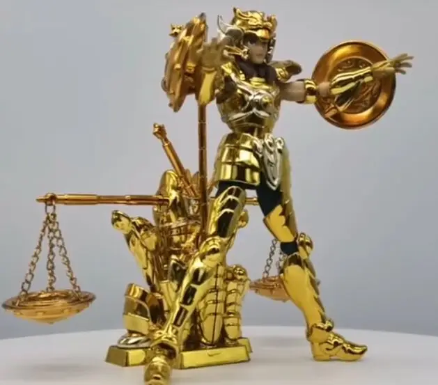 JMODEL DDP gold Libra Dohko  with holy object action figure doll toy model 10CM