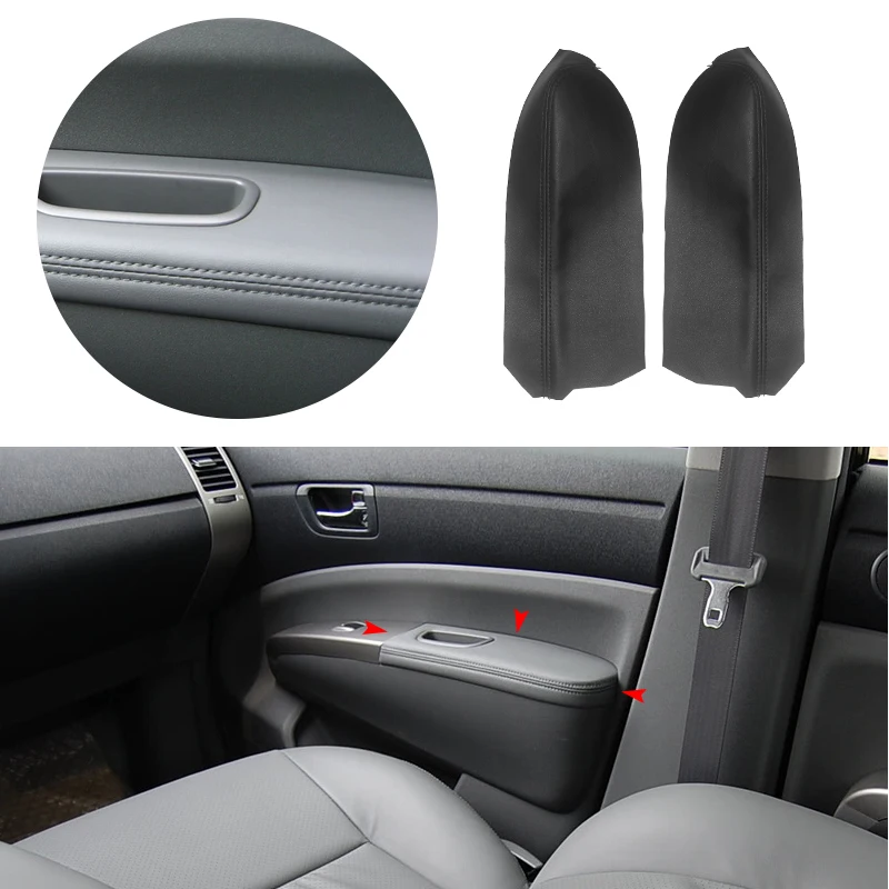 

Car Accessories Door Armrest Panel Cover Microfiber Leather Interior Sticker Trim For Toyota Prius 2004 2005 2006 2007 2008 2009