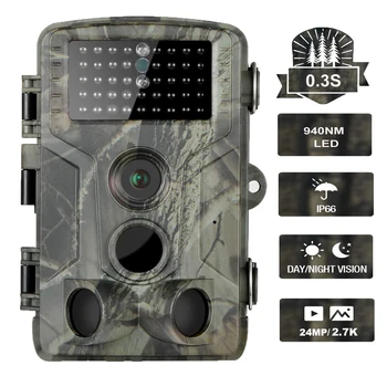 2.7K 24MP wireless trail camera hunting cameras HC802A wildlife surveillance night vision monitoring photo trap camera