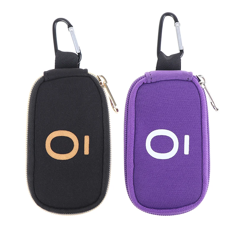 10Slots 1-3ML Essential Oil Storage Bag for Doterra Bottle Holder with Hanging Buckle Oil Travel Carrying Storage Case Organizer