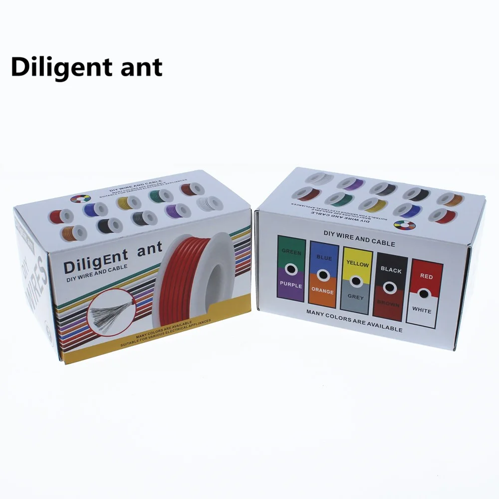 

High-quality DIY fluorine plastic ultra-fine electronic wire, high temperature resistance 200°, cold resistance -80°