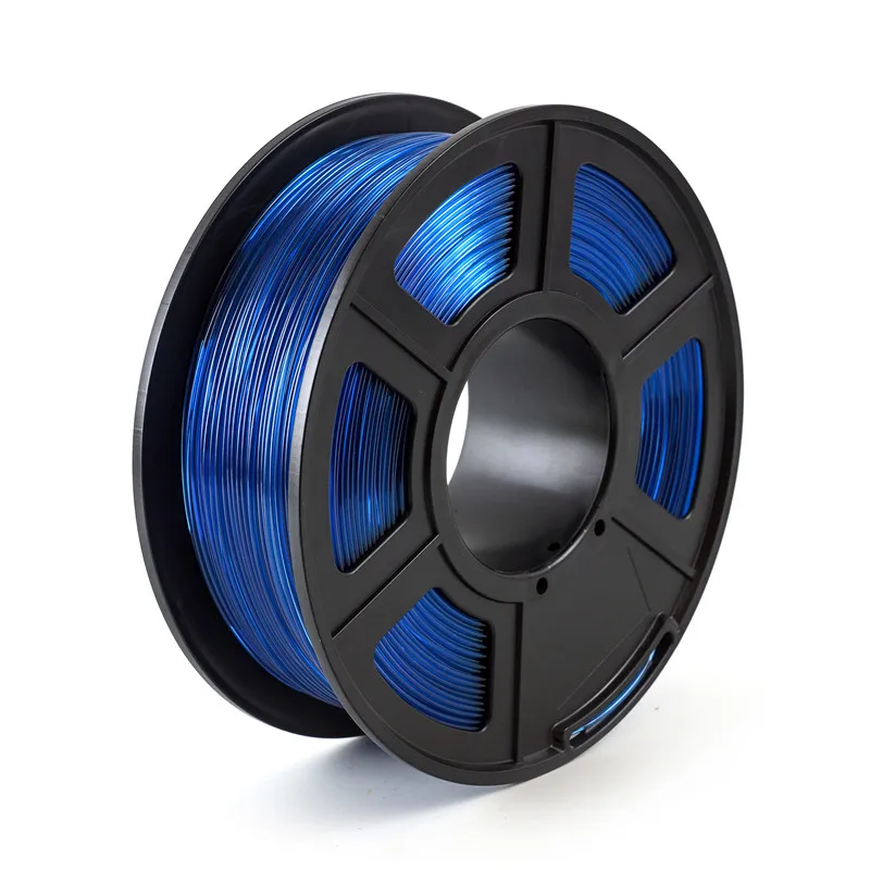 PETG Transparent Blue 1.75mm 3D Printer Filament 1kg/2.2lbs Plastic Material for FDM 3D Printer