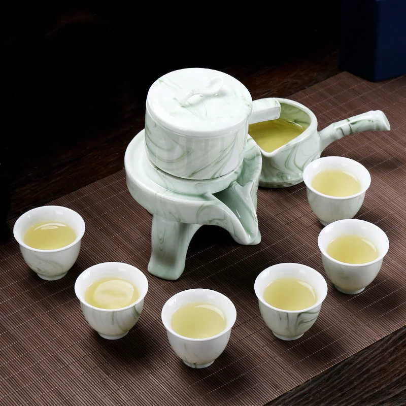 Creative Tea sets Ceramic Stone Grinding Design Kongfu Tea Cup Set single cup, master cup, personal cup