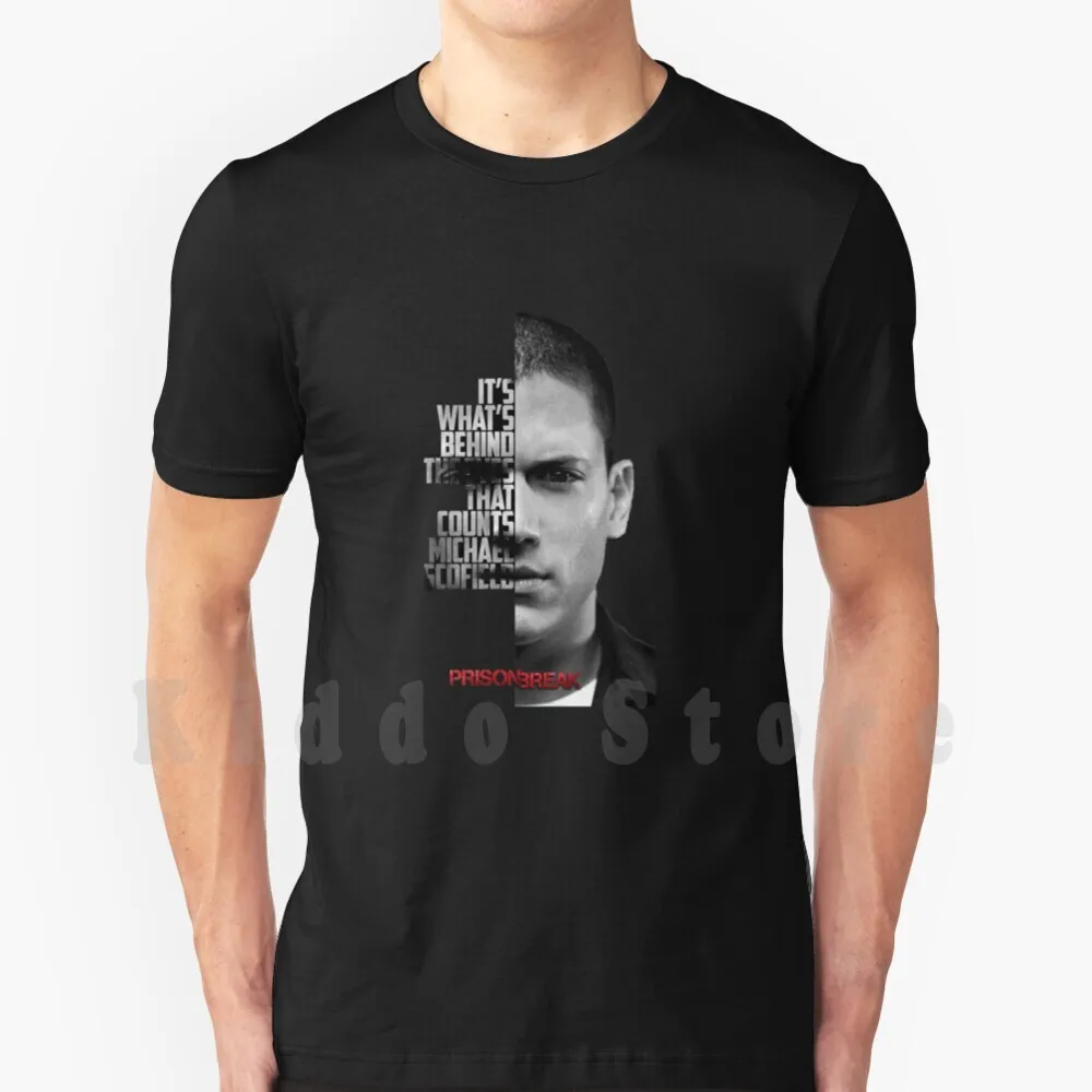 Michael Scofield T Shirt Men Cotton Cotton S-6xl Prison Break Michael Scofield Prison Scofield Lincoln Burrows Fox River