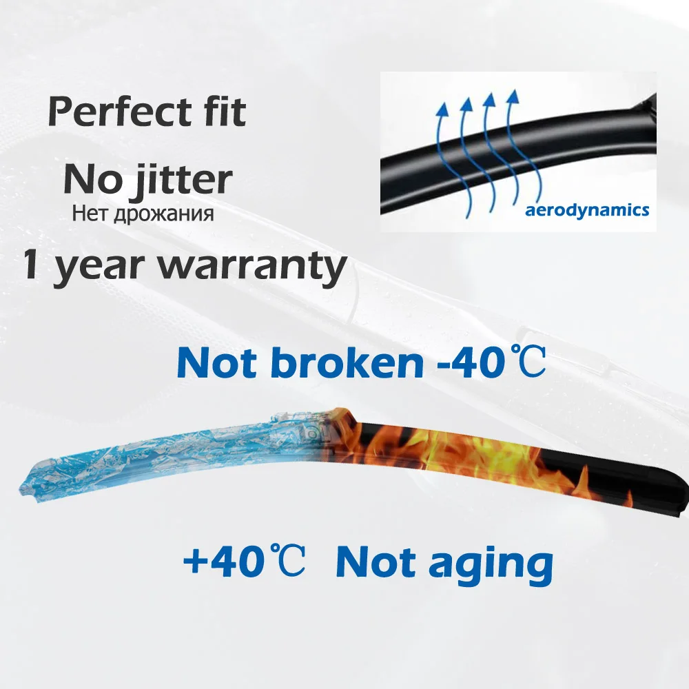 MIDOON Wiper Blades for Cadillac Escalade 22\