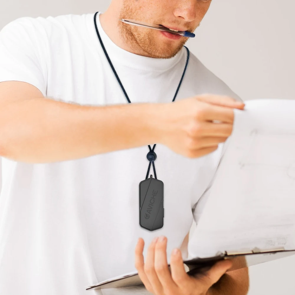 AVICHE Personale Indossabile Collana Mini Portatile Bevanda Rinfrescante di Aria Ionizzatore Generatore di Ioni Negativi