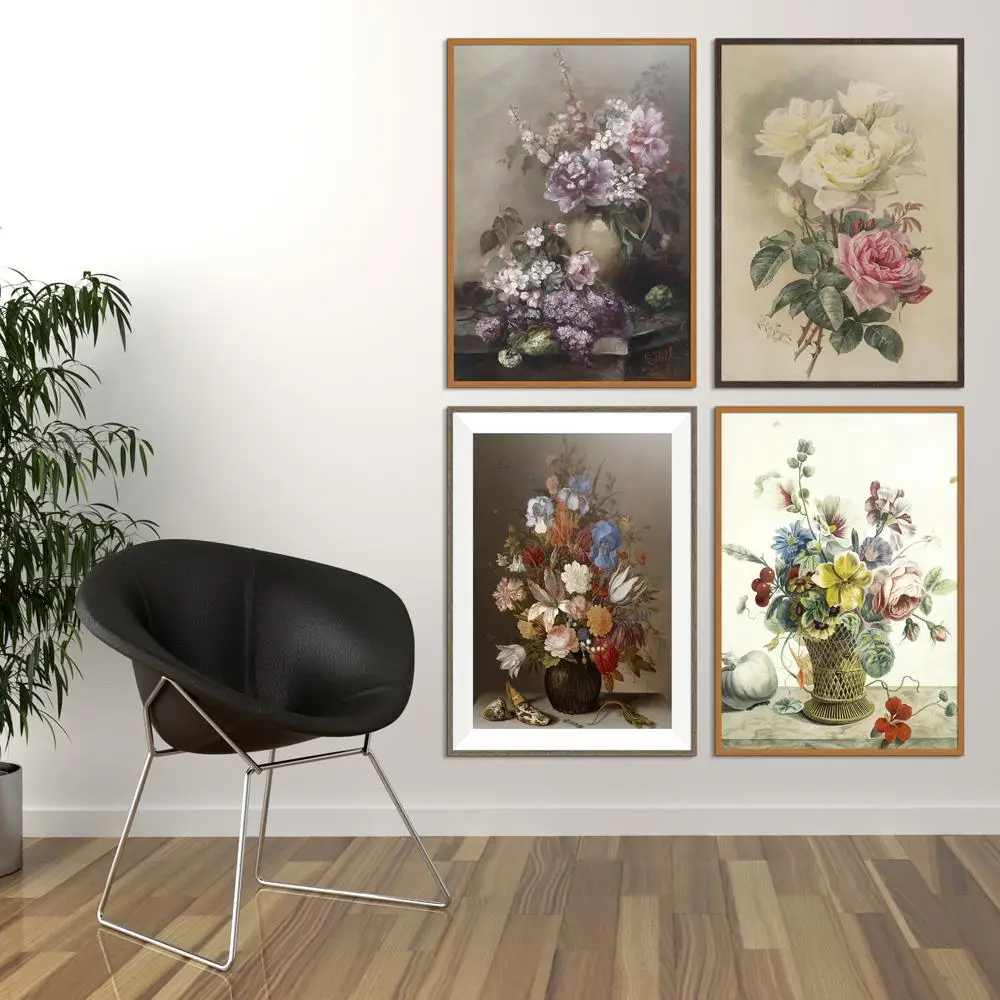 

Orchid Flower Classic Canvas Spray Oil Painting Home Decoration