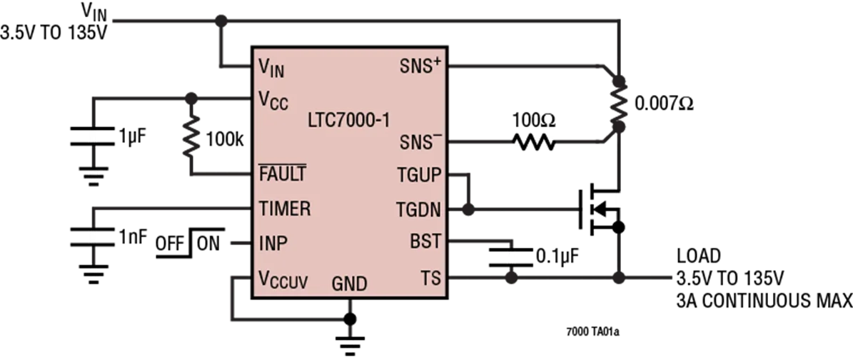 

LTC7000EMSE-1 LTC7000IMSE-1 LTC7000HMSE-1 LTC7000JMSE-1 LTC7000MPMSE-1 LTC7000 - Fast 150V Protected High Side NMOS Static