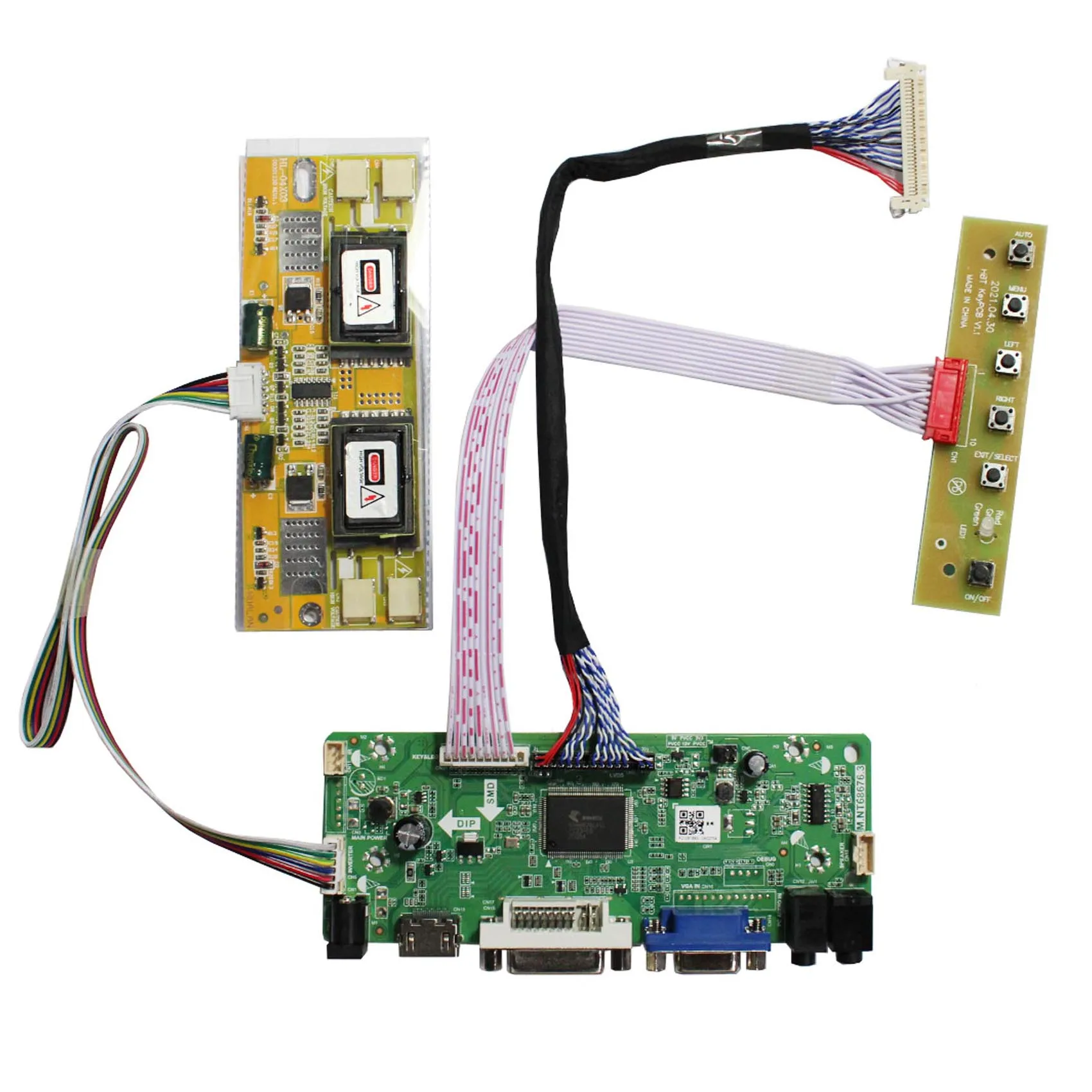 H DMI DVI VGA Audio LCD Controller Board For 21.5inch M215H1-L03 1920x1080 LCD Screen