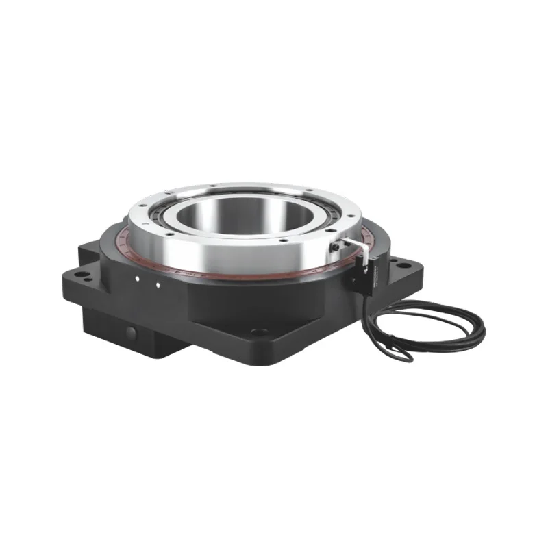 

ZCT280-10 hollow rotating platform electric turntable gearbox reducer ratio 10:1 for 130 frame 1KW 2KW AC servo motor input 24mm