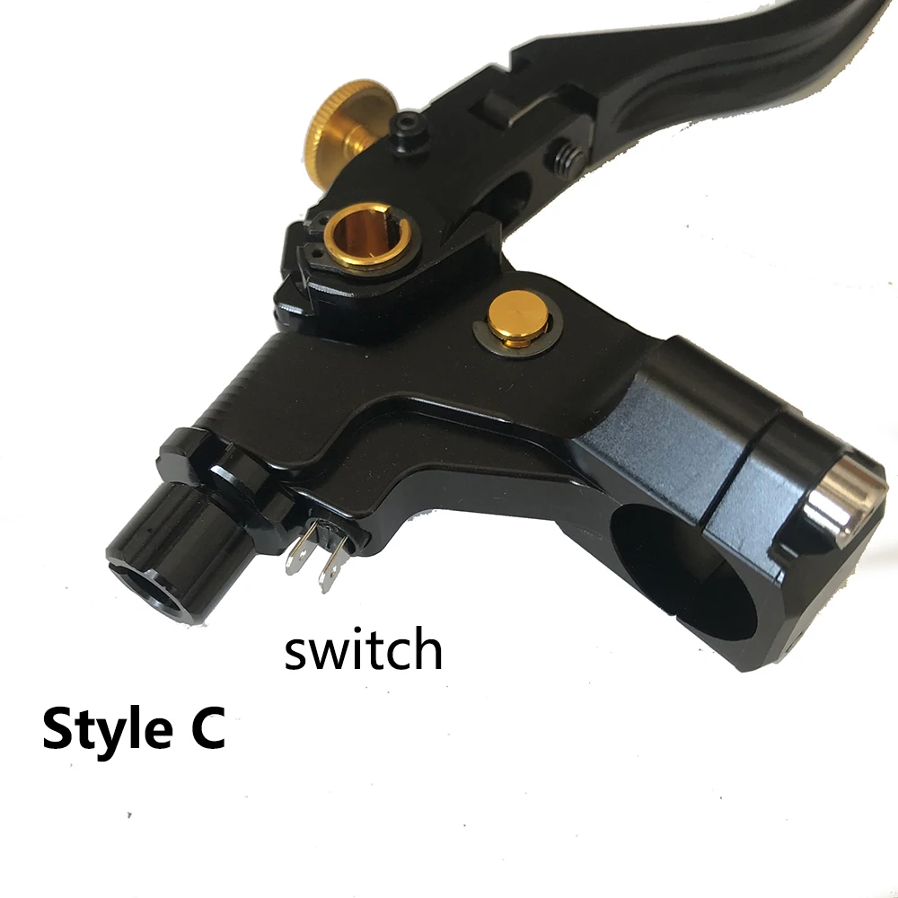 Motorcycle Cable Clutch Lever Perch Brake Lever 7/8\