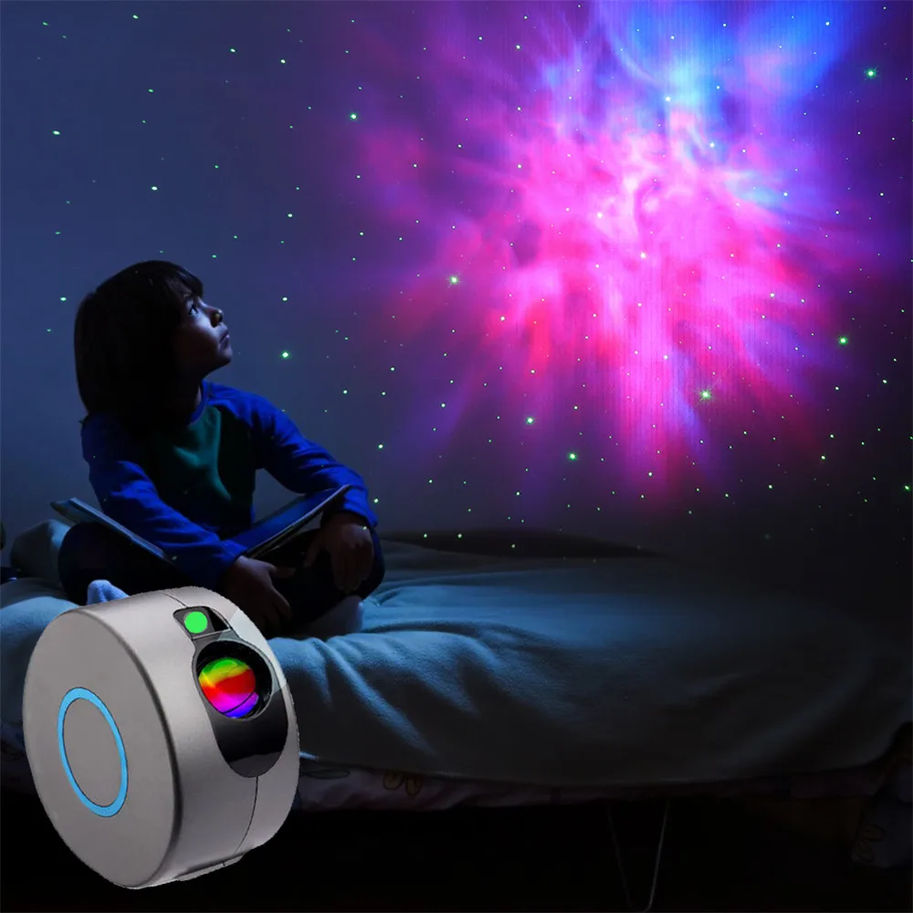 

Starry Bright Sky Sterrenhemel Projector Estrellas Colored NightLight LED Starlight Projector With Plug Children's Birthday Gift