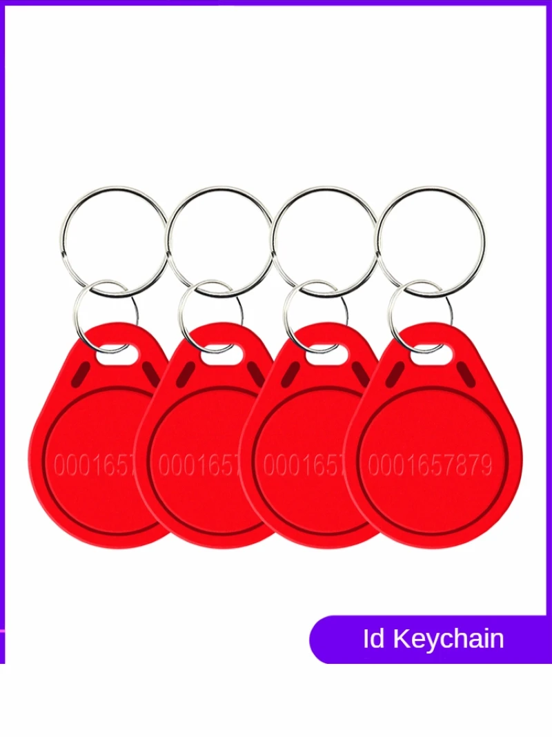 100 stücke RFID Tag 125KHz Proximity RFID Karte Keyfobs Key Fob Access Control Smart Card Keyfob