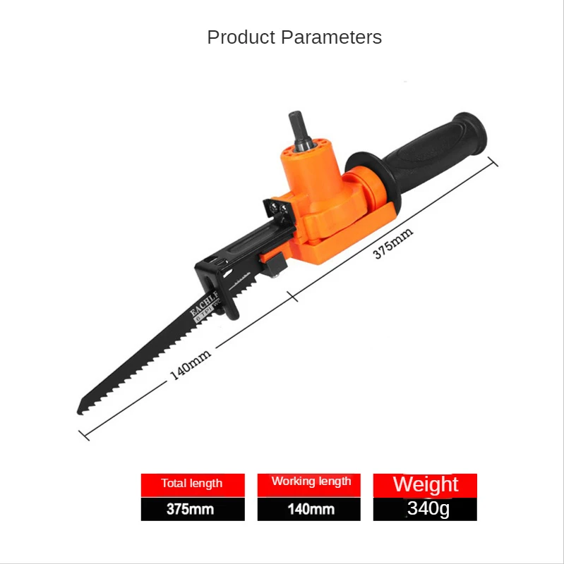 Electric Drill To Electric Saw Reciprocating Saw Tools Horseknife Saw Electric Drill To Curve Saw Woodworkers Cutting Saw
