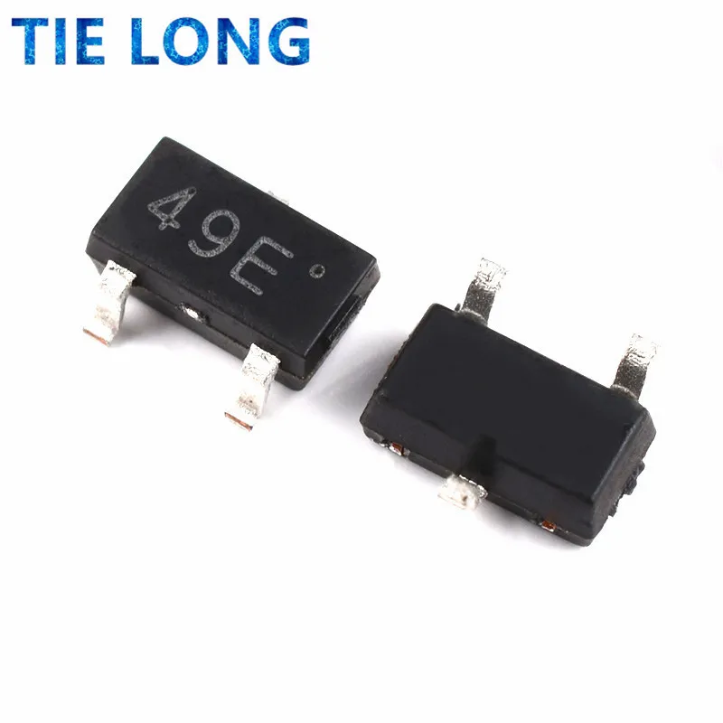 10PCS Sensor Patch 44e 49e SOT-23 3V to 30V Hall Effect Switch