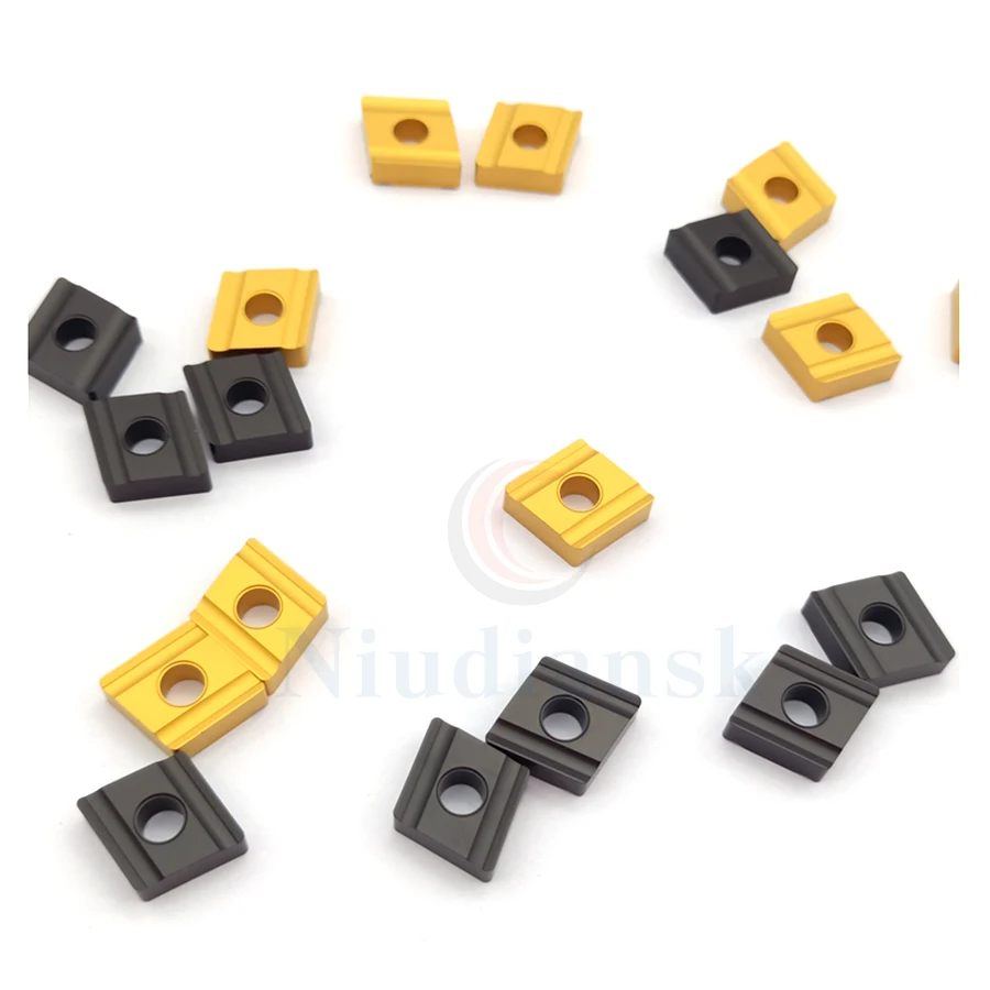 10pcs CNMG120404R-ZC CNMG120408R-ZC CNMG120404L-ZC CNMG120408L-ZC YBC251 YBC252 Carbide Inserts CNC Lathe Tools Turning Blades