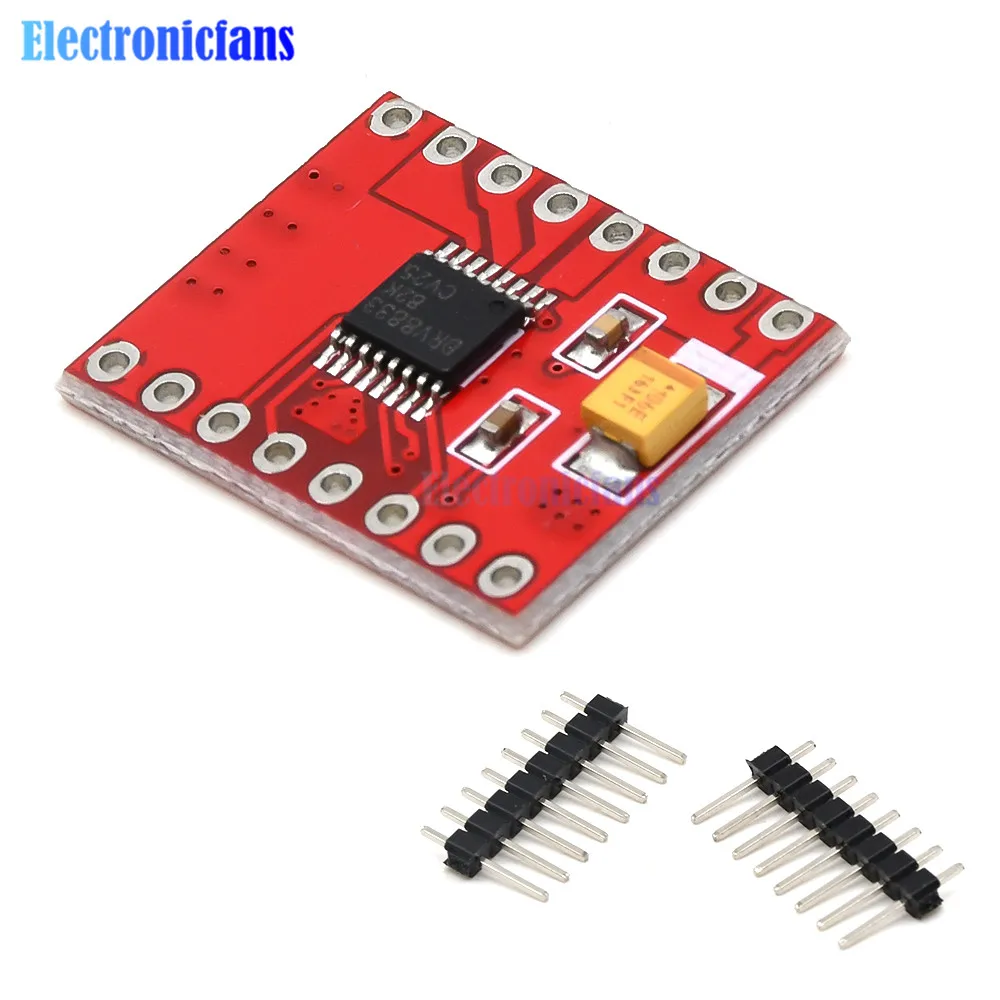 1 Pcs DRV8833 Dual DC Motor Driver Board Module 2 Channel for Arduino Microcontroller 3V-10V 1.5A Driver Board Module