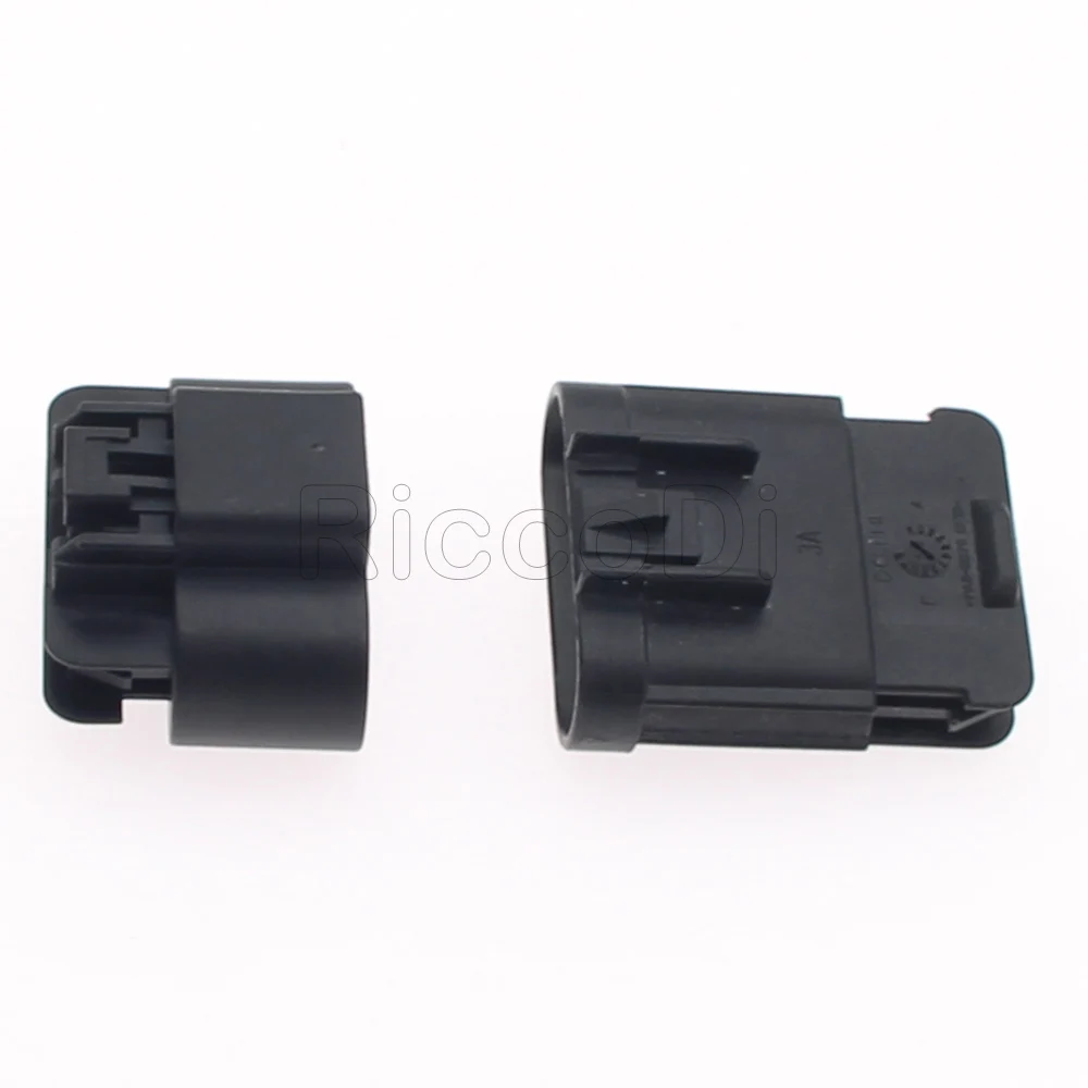 1/5/10Sets 6 Pin Way Black GT 150 Sealed Male Female Waterproof Delphi Aptiv Connector Max Current 15 Amps 15326833 15397579