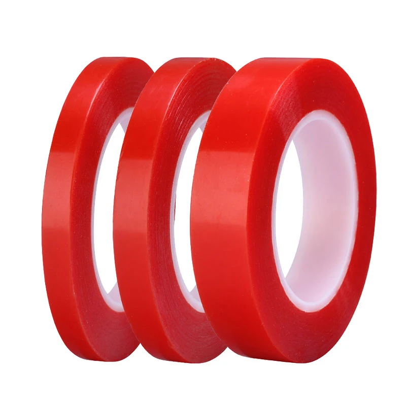 

25m Heat Resistant Double-sided Transparent Clear Adhesive Tape Sticker Cell Phone Repair Tape 12mm 15mm 20mm