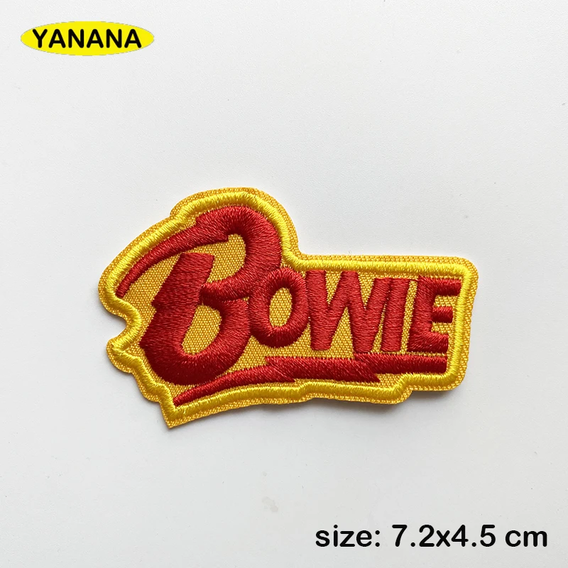 BAND ROCK MUSIC Iron On Patches Cloth Mend Decorate Clothes Apparel Sewing Decoration Applique Badges Heavy Metal