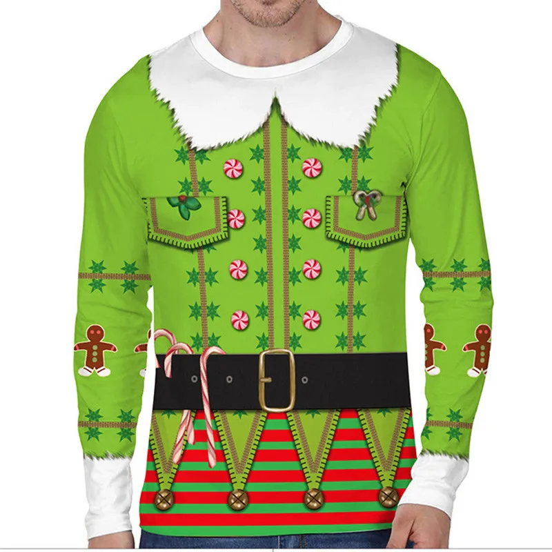 2020 New Funny Ugly Christmas Sweater Unisex Men Women Vacation Pullover Sweaters Jumpers Tops Novelty Autumn Winter Clothing