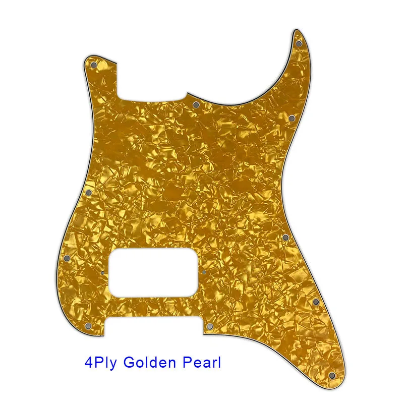 Fei Man Standard Start H Guitar Pickguard, No Control With Brige Humbucker, Mounting Screw Hole, Fits FD, US 11