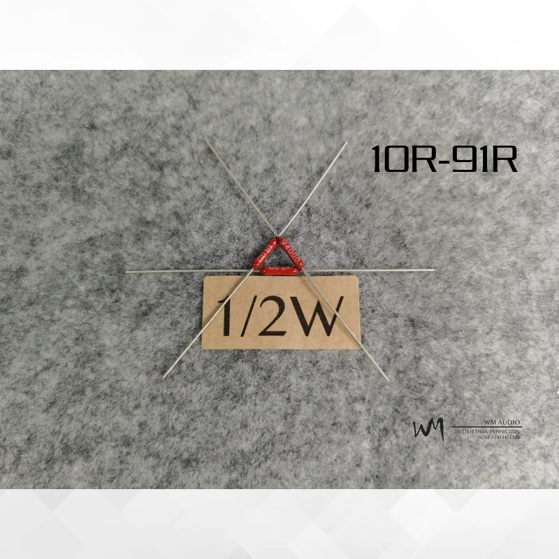 10R-91R 1/2W Fever Grade HiFi Audio Resistance Full Range of High Precision-low Temperature Drift-no Sense