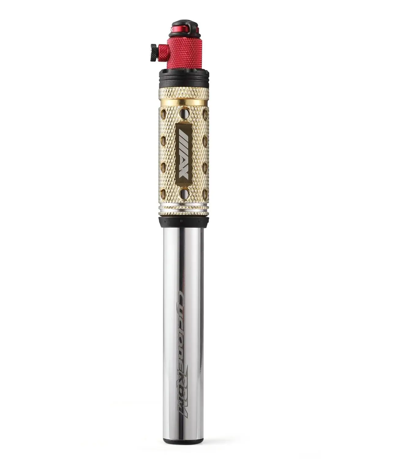 

MAX Bicycle Mini Pump, Portable Pump, Aluminum Alloy, SCHRADER PRESTA, 160PSI, 11BAR