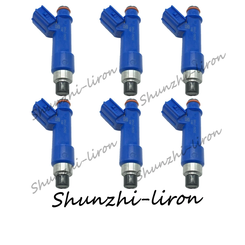 

6pcs 23250-21040 23209-21040 Car Fuel Injector For Toyota Yaris 2006-2014 Corolla 2000-2015 1.5L L4 1NZFE