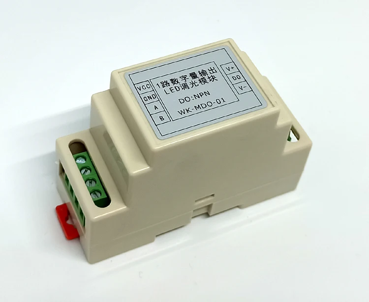 1-Channel Digital Output Module RS485 Communication DO Module LED Dimmer MODBUS-RTU Card Guide Rail