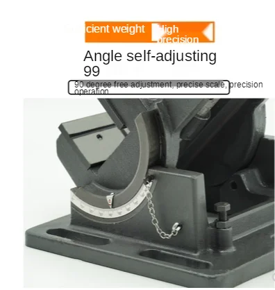 

Tilting Vise Fixture 3 Inch 4 Inch Tilting Guide Rod Angle Flat Nose Pliers Heavy Duty Drilling Machine Precision Bench Vise