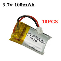 3.7 v 100mah/120mah 20c Lipo Battery For FQ777-124 Wltoys V272 V282 V292 Hubsan Q4 H111 RC Drone Spart Parts