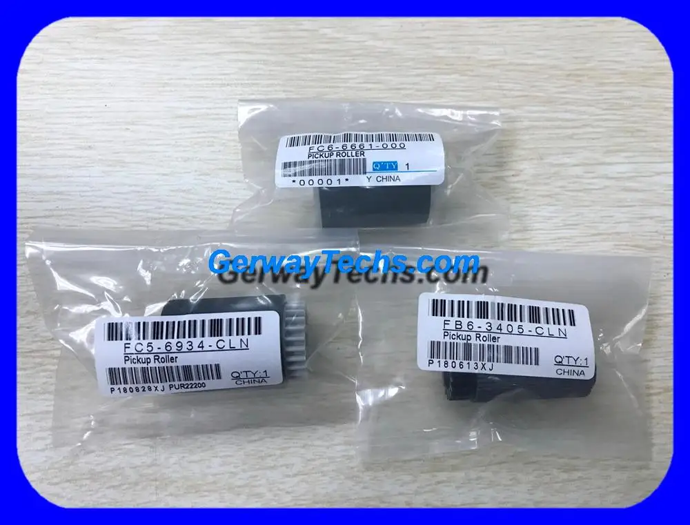 

20Sets GerwayTechs FB6-3405 FC0-5080 FC6-6661 Canonimage Runner 400iF 4025 4035 4045 4051 Paper Feed Kit iR4025 Pickup Roller