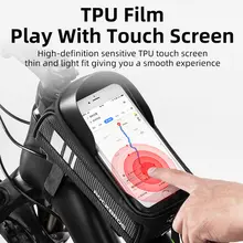 Waterproof Touch Screen Bike Bag 6.5 Phone Case #3