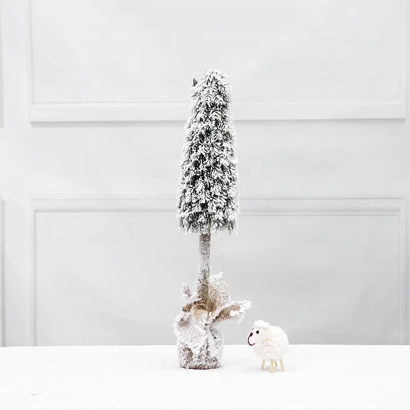 2022 Artificial Christmas Tree PE Flocking Process Ornaments Simulation Xmas Trees Ornaments Decor for Home Scene Decoration - Image 5