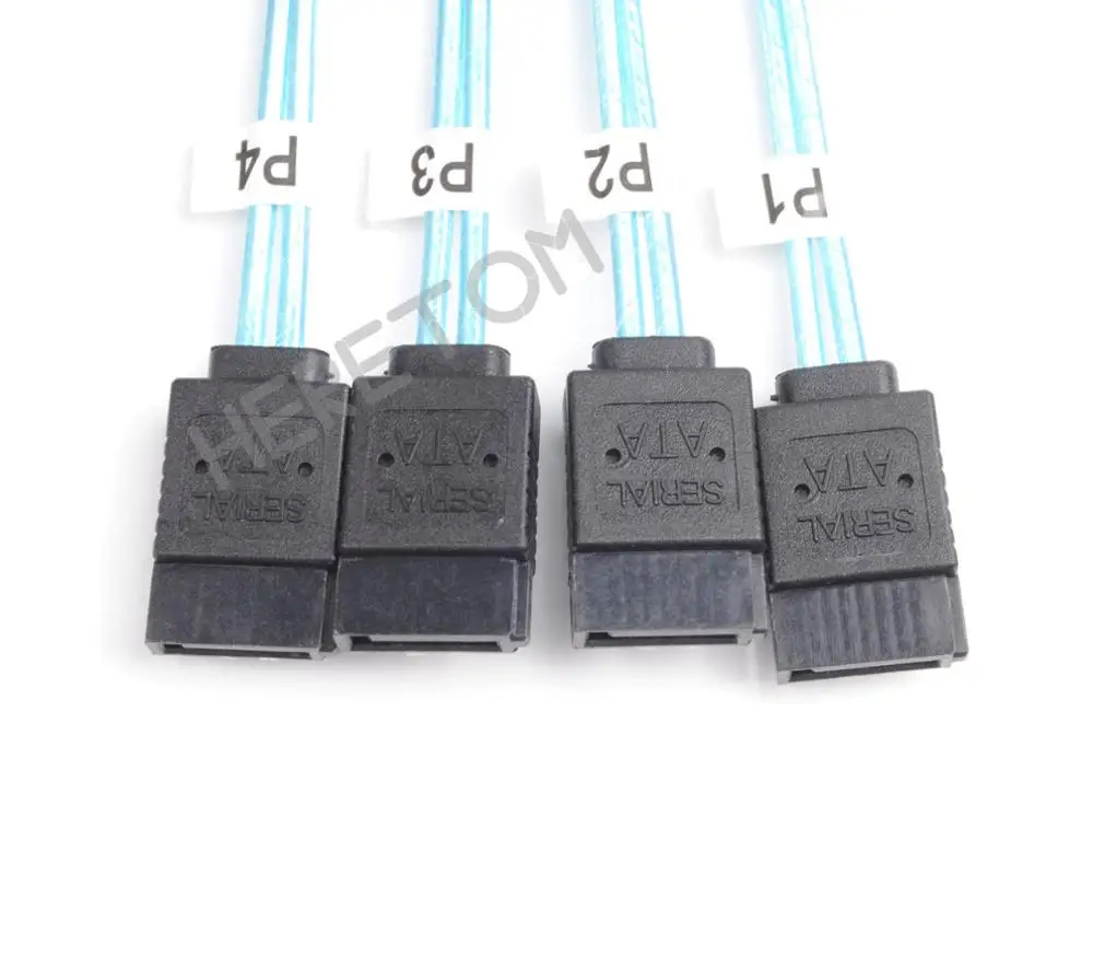 

SAS SATA SFF-8087 36PIN TO 7PIN 4i SATA for HP sas P410 / 420 Hard Drive Data Splitteer Cable Cord