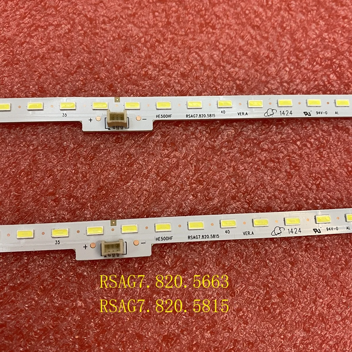 2pcs/set LED Backlight strip For Hisense RSAG7.820.5663 RSAG7.820.5815 HE500HF-B57 LT-1134017-A HE500HU-B51 B54