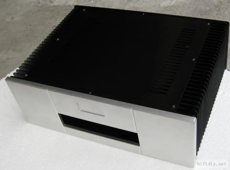 GAOWEN-C All Aluminum Power Amplifier Chassis Large Enclosure Box Audio Amp Case 430MM*150MM*313MM