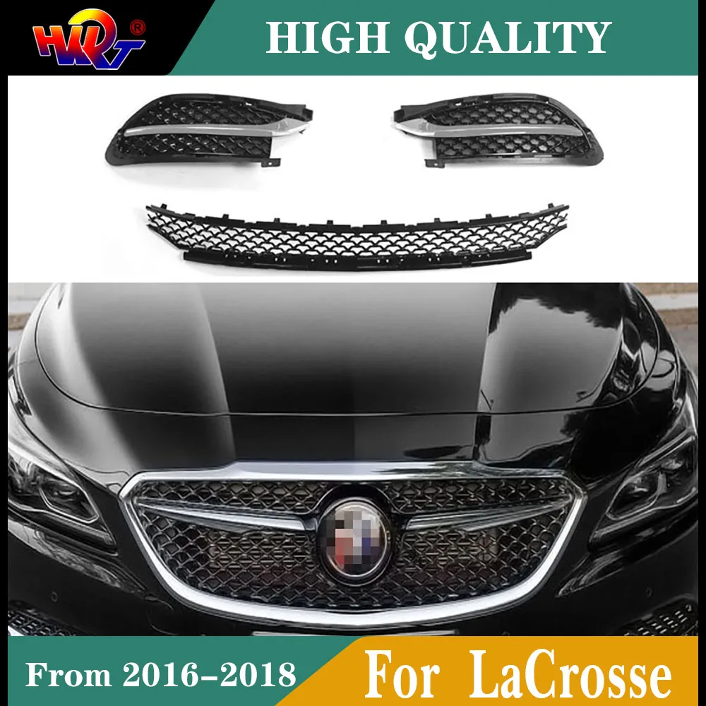 Fit for Buick LaCrosse 2016 2017 2018 new Avenir black Front face off the net assembly modified Avenir cellular grille