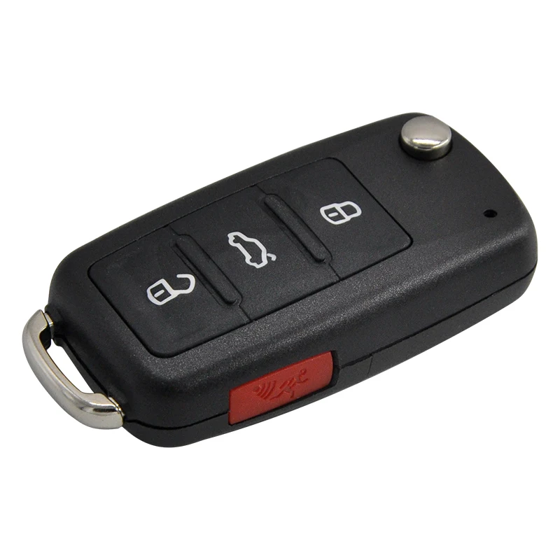 Datong World Filp Car Remote Key Shell Case For VW Volkswagen Beetle Caddy Golf Jetta Polo Tiguan Touran Replacement Key Housing