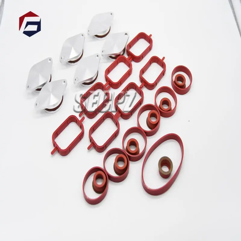 6X33mm Auto Replacement Parts for BMW M57 Swirl Blanks Flaps Repair Delete Kit with Intake Gaskets Key Blanks