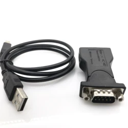 USB to RS232 Serial Port Adapter Connector 9-Pin DB9 Serial COM Port Adapter Converter Cable