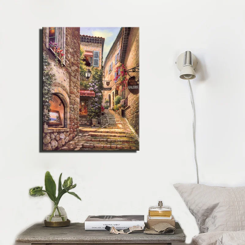 Classical Venice City Landscape Canvas Paintings Digital Print Scenery Posters and Prints Wall Art Pictures for Home Decoration