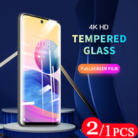 2/1Pcs tempered glass for Redmi note 10 5G 9 pro Max 10S 9S 9T 8T 10X 4G 8 7 pro 7S phone screen protector Glass protective film