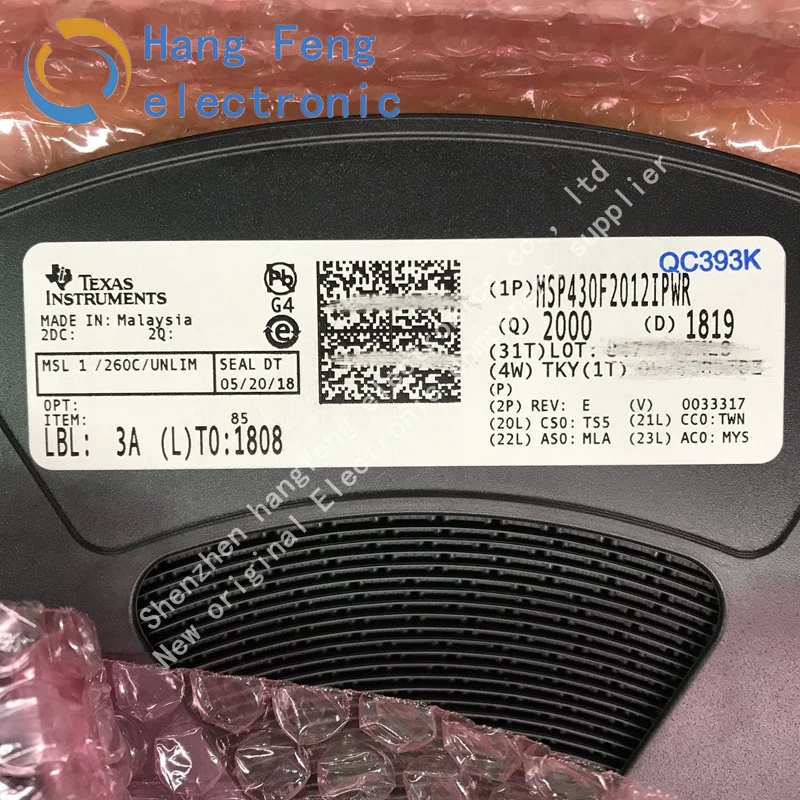 5PCS MSP430F2012IPWR MSP430F2012IPW Mark F2012 MSP430F2012 16-bit microcontroller TSSOP14 new original