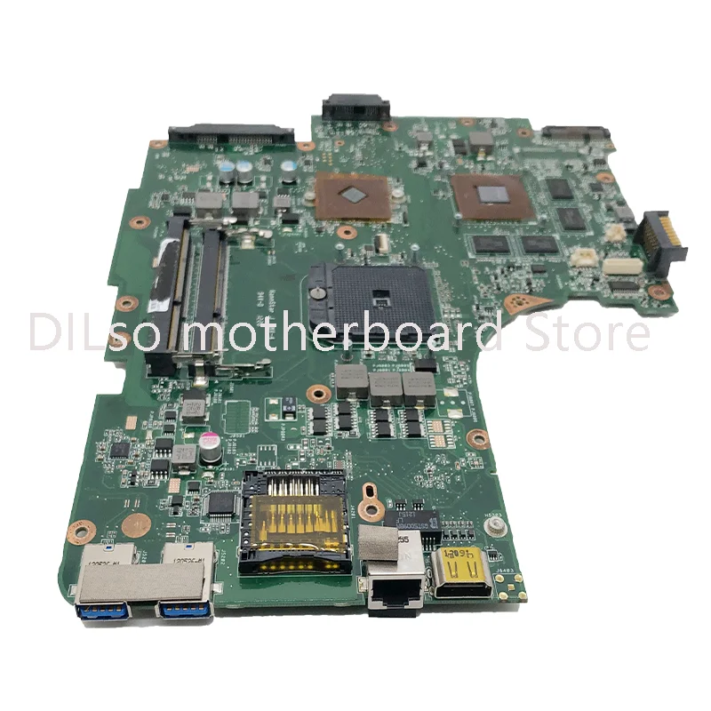 Imagem -03 - Kefu N53ta Mainboard para Asus N53t N53ta Computador Portátil Placa-mãe Hd6380m 1g Vídeo Teste de Memória Trabalho 100 Teste ok