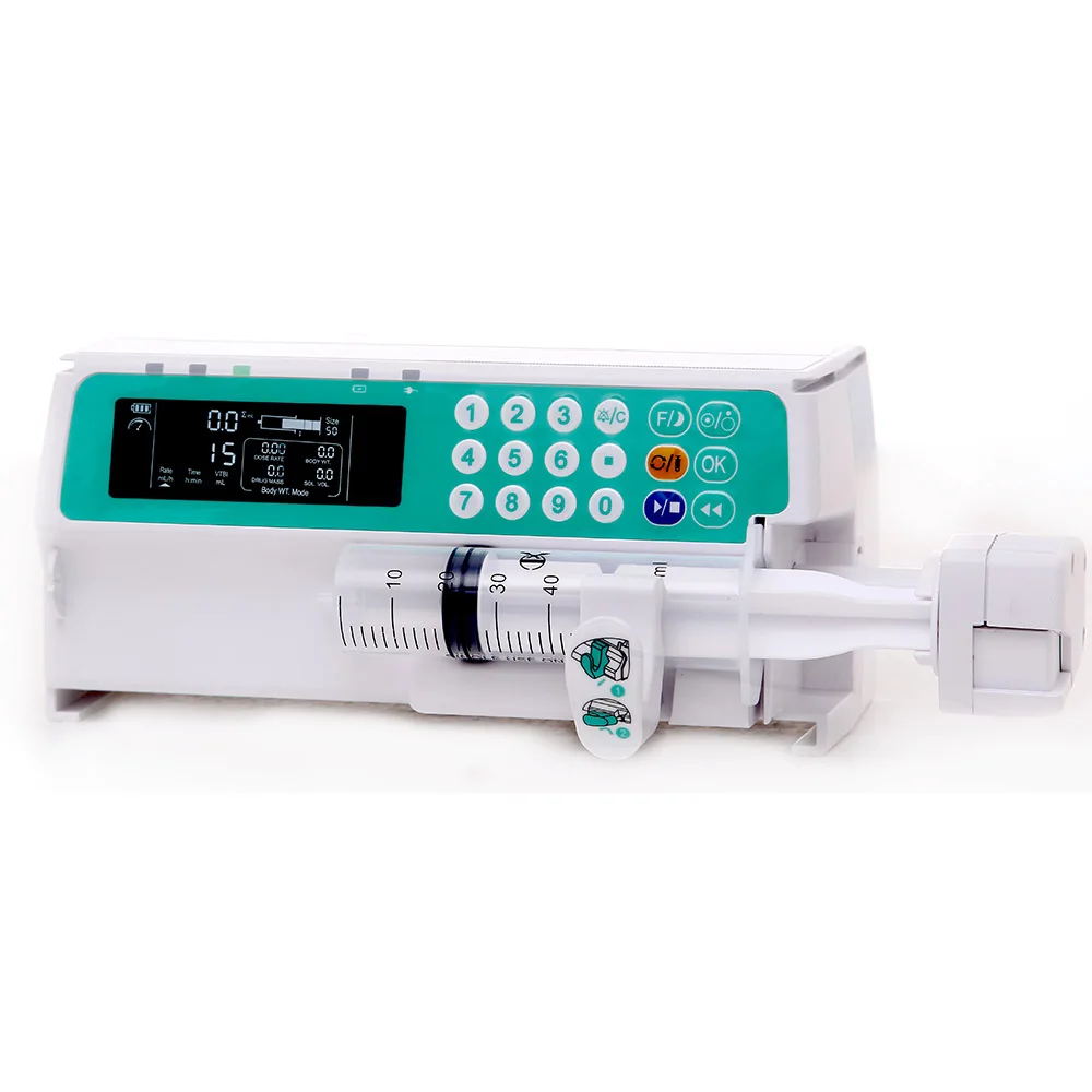 LTSI24 medical portable digital automatic electric 5/10/20/30/50/60 ml syringe pump for hospital ICU